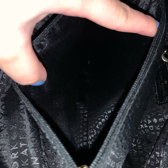 Kate Spade Black & White Nylon Blake Ave Purse - Picture 4 of 14